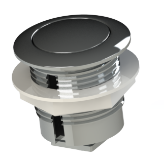 ACCIONAMIENTO SUPERIOR 40 MM X 38 MM CROMADO
