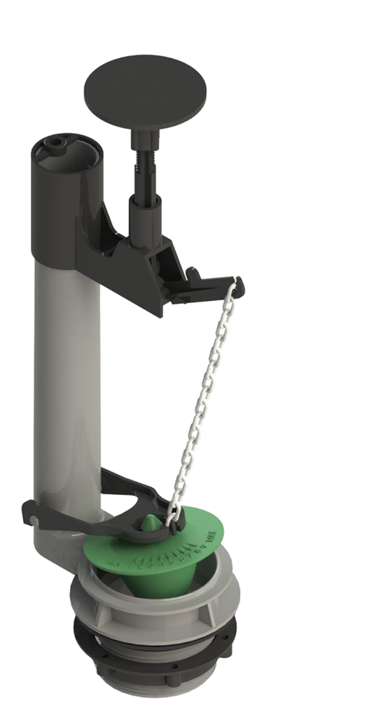 VÁLVULA DE DESCARGA FLAPPER ECO FLUSH ACC. SUPERIOR 240 MM X 2"