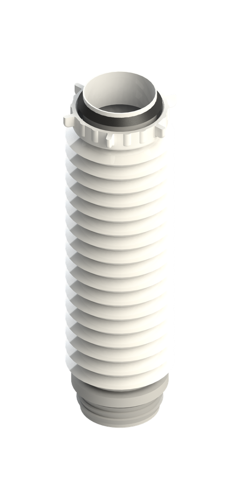 CONEXIÓN FUELLE ACORDEON 250 MM X 1 1/2"