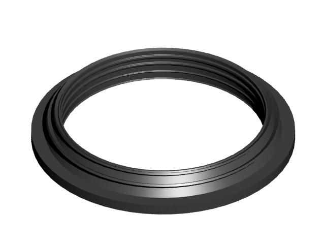 CONEXIÓN JUNTA ADAPTACION DE DESPLAZADOR 100 MM A 110 MM