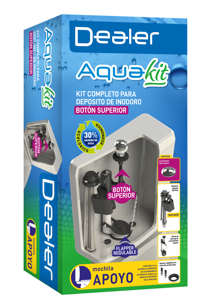 CONJUNTO APOYO ACC. SUPERIOR AQUA KIT