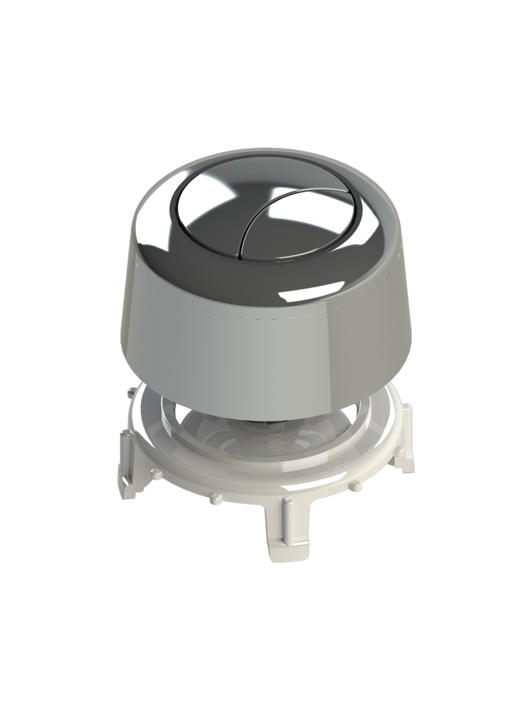ACCIONAMIENTO SUPERIOR DOBLE ACCION X 38 MM CROMADO (copia)